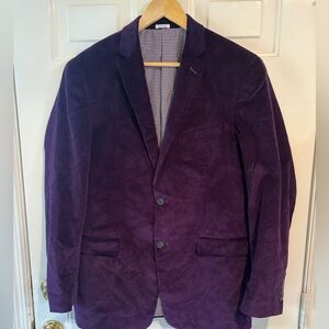 Saddlebred Heritage Purple Corduroy Men’s 40L Med Cord Jacket